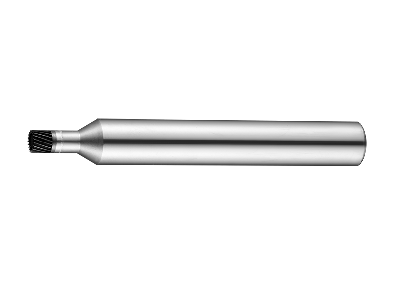 integrated pcd micro blade flat bottom milling cutter