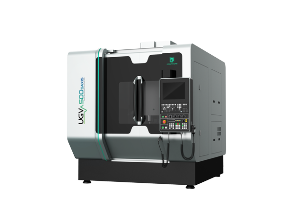 ultrasonic green and efficient vertical five axis linkage machining centerugv500-5axis